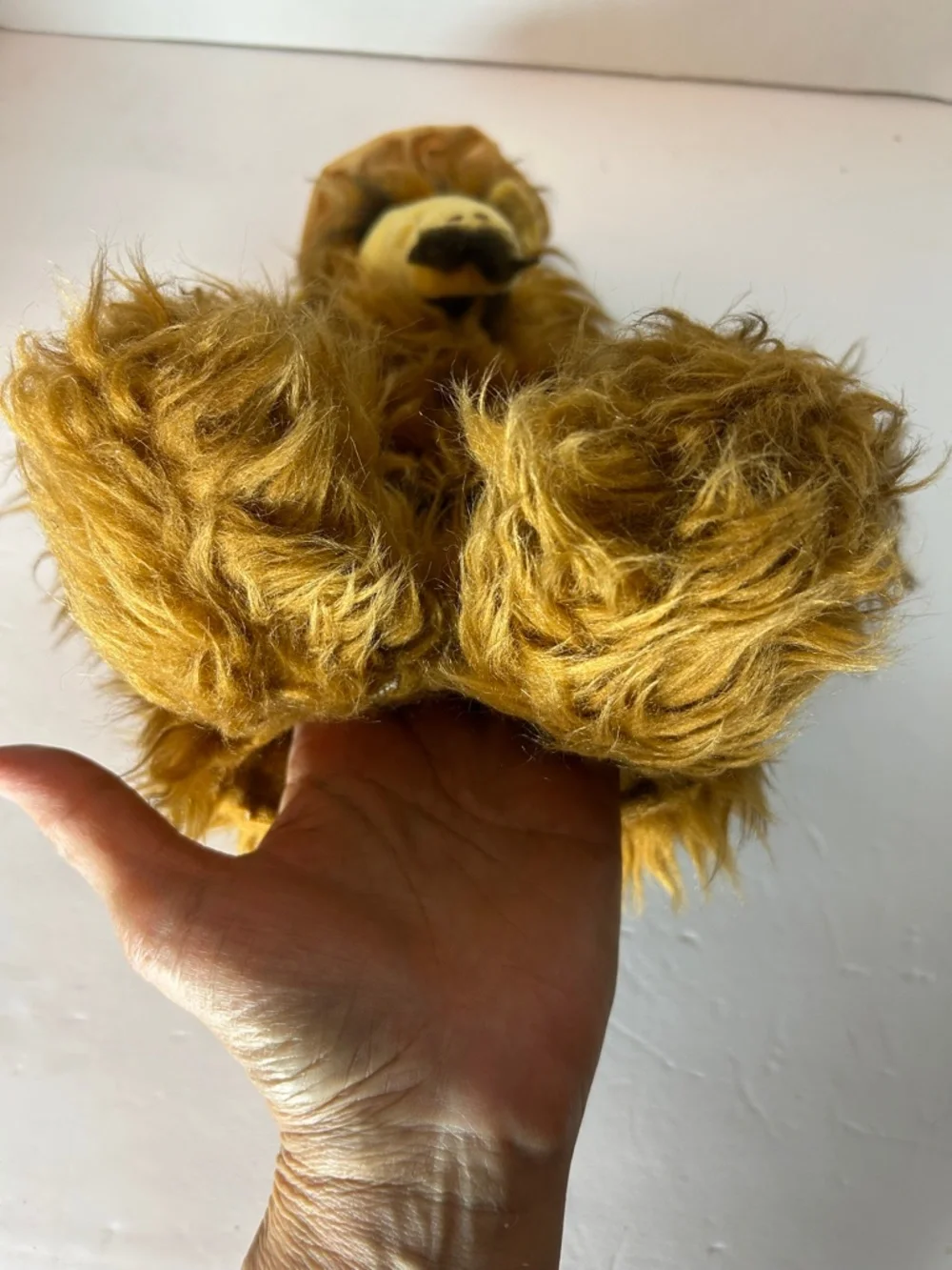 VTG 88'RARE  Coleco Chef Hat ALF Stuff Plush Animal Hand Puppet Toy Alien Doll